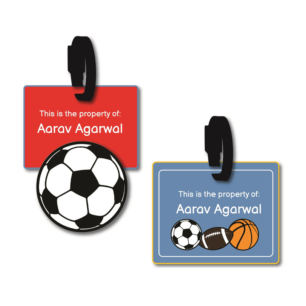 Bag Tags - Sports Balls (Soccer)