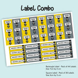 Label Combo -Batman