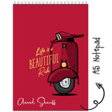 Personalised Notepad Kids - Beautiful Ride