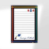 Tear Off Pads - A5 - Black & Bright
