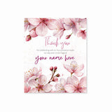 Thank You Tag - Blush Blossom