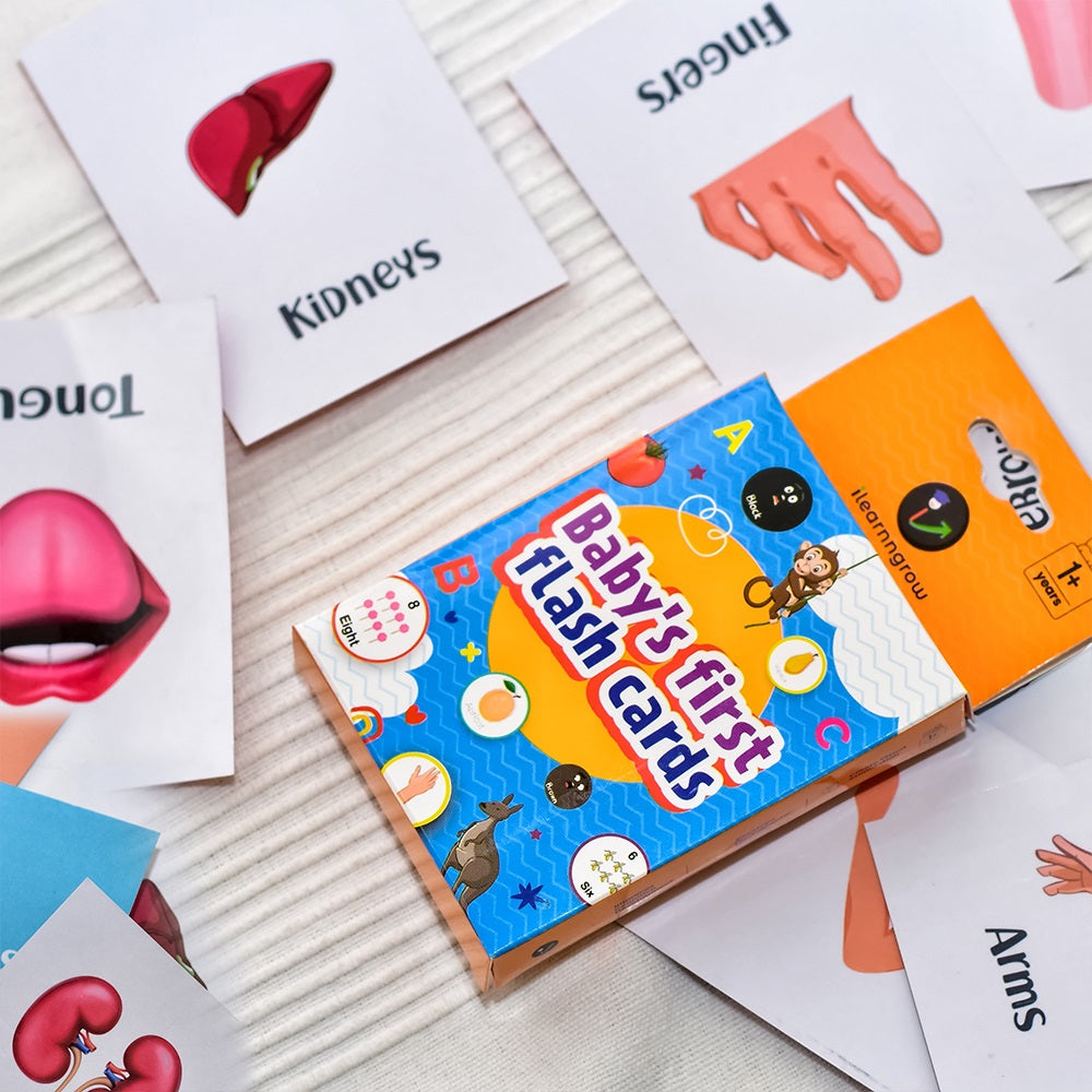 Baby's First Body Parts Flash Cards