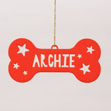 Xmas Shape Ornaments - Bone
