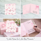 Personalised Gift Notecard - Bow & Bliss