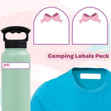 Camping Labels Pack - Bow