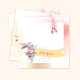 Gift Tag - Set of 24 - Bunny Ballerina