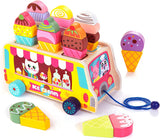 Bus Ice Cream Cart Set for Kids