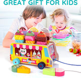 Bus Ice Cream Cart Set for Kids