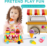 Bus Ice Cream Cart Set for Kids