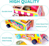 Bus Ice Cream Cart Set for Kids