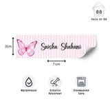 Waterproof Labels - Butterfly Magic