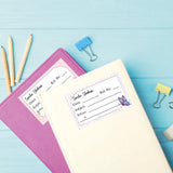 School Book Label - Butterfly Magic