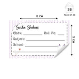 School Book Label - Butterfly Magic
