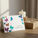 Personalised Gift notecard - Butterfly