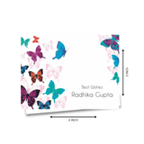 Personalised Gift notecard - Butterfly