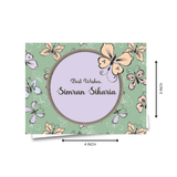 Personalised Gift Notecard - Butterfly Pattern
