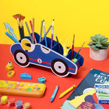 Car Pen Stand - Blue