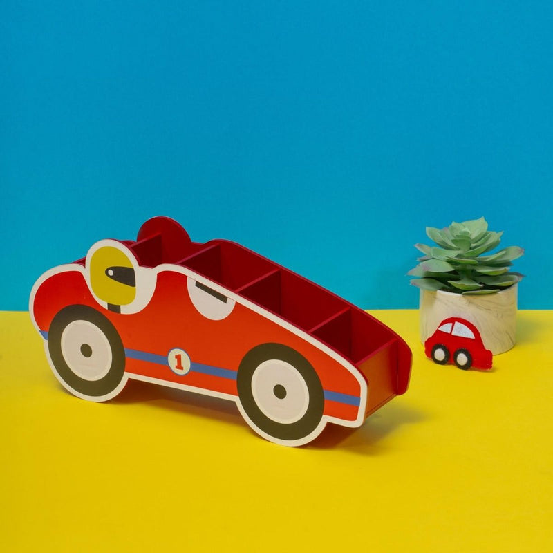 Car Pen Stand - Red