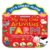 My Very Cute Activities & Colouring Books Pack for Kids Age 3-8 years - A Set of 4 Books