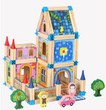 Wooden Master of Architectre Building Blocks Toy Set