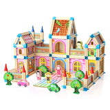 Wooden Master of Architectre Building Blocks Toy Set