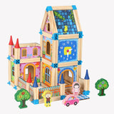 Wooden Master of Architectre Building Blocks Toy Set