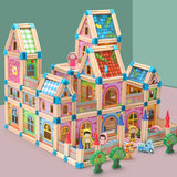 Wooden Master of Architectre Building Blocks Toy Set