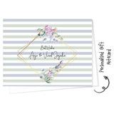 Personalised Gift Notecard - Cactus