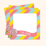 Gift Tag - Set of 24 - Candy Land