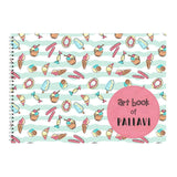 Personalized Sketchbook - Candy and Doughnut