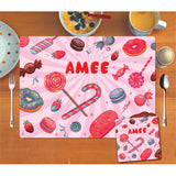 Mat Coaster Set - Candy Land
