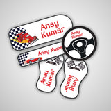 Mini Label Pack - Sports Car