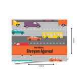 Personalised Gift Notecard - Car