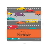 Gift Tag - Car On Road