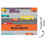 Personalised Gift Notecard - Car