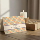 Personalised Gift Notecard - Checks