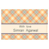 Gift Tag - Checks