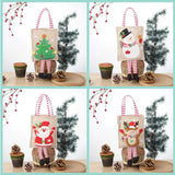 Cheerful Companions Jute Bag (Set of 4)