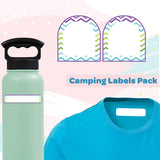 Camping Labels Pack - Chevron