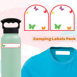 Camping Labels Pack - Colorflies