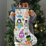 Crafty Project - Colour Your Own Stocking