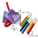 Coloring Book Rakhi - Unicorn