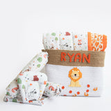 Baby Animals - Organic Bedding Gift Basket