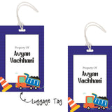 Luggage Tag - Construction Vehicle