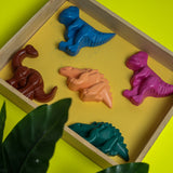 Jumbo Dinosaur Crayons Set of 5