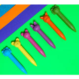 Animal Stick Crayons - Plain Set of 6 / 12