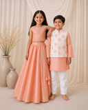 Floral Embroiderd Top & Lehenga set