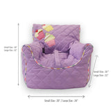 Cupcakes Quilted- BeanChair Cover (Small)
