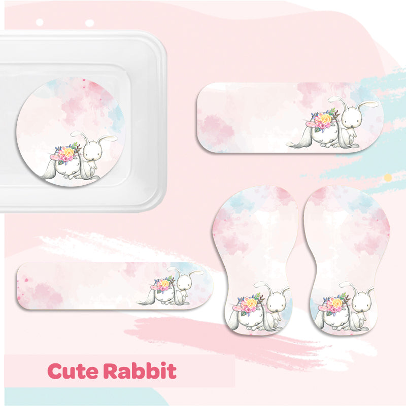 Fast Label Rabbit Mini Label Pack - Cute Rabbit – Popup Kids