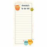 List Pads - Cute Owl